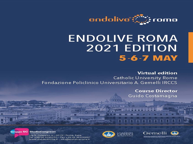 5-7 MAGGIO 2021, ENDOLIVE Virtual Edition 