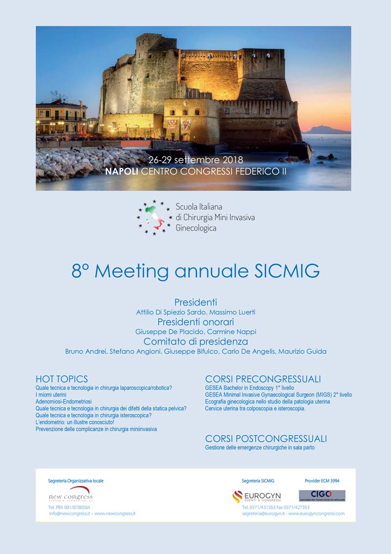 8 meeting annuale SICMIG innovamedica