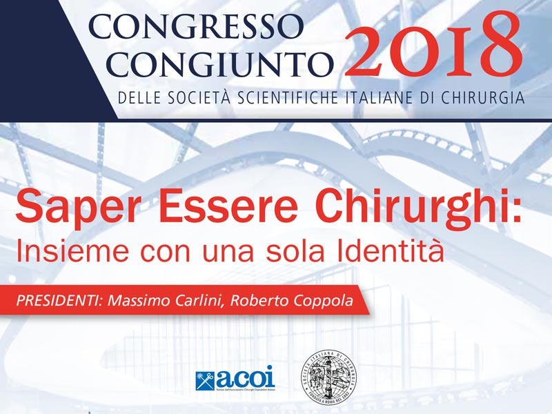 14-18 Ottobre 2018 - CONGRESSO CONGIUNTO 2018