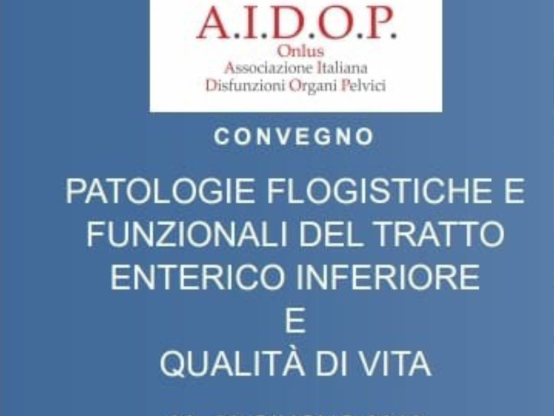 22-23 Giugno 2018 - PATOLOGIE FLOGISTICHE DEL TRATTO ENTERICO INFERIORE